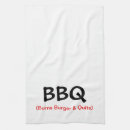 Search for funny chef tea towels Bbq