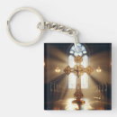 Search for crucifix key rings Faith