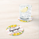 Search for bridal shower coasters Lemon