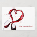 Search for red wine glass invitations Party