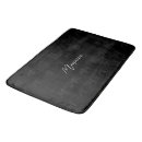 Search for elegant bath mats Black and white