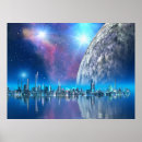 Search for futuristic city posters Planet