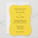 Search for bracket shape wedding invitations Simple