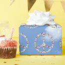 Search for peace sign wrapping paper Flower