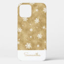 Search for gold snowflakes iphone cases Festive