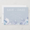 Search for dusty blue wedding save the dates Floral