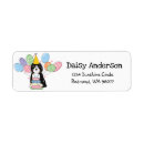 Search for terrier dog return address labels Black