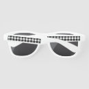 Search for black and white checkered sunglasses Modern