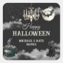 Search for vintage skull stickers Halloween