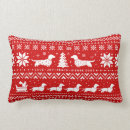 Search for funny christmas dog cushions Dachshund