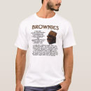 Search for chocolate brownie tshirts Brownies