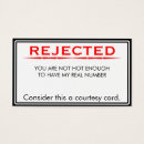 Search for rejection Humour
