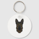 Search for wolf design key rings Dog