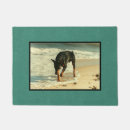 Search for doberman doormats Dobie