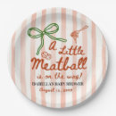 Search for meatball plates Italian baby shower