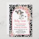 Search for farm baby girl shower invitations Cow