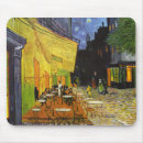 Search for cafes mousepads Cafe terrace at night