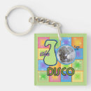 Search for disco square key rings Dancing