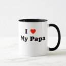 Search for i love my papa mugs Heart