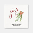 Search for joy of christmas napkins Trendy