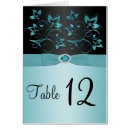 Search for menu table cards Blue