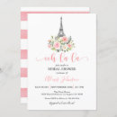 Search for paris bridal shower invitations She said oui