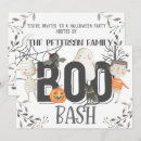 Search for halloween bash birthday invitations Ghost