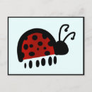Search for ladybug postcards Illustration