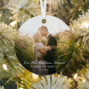 Search for newlywed first married christmas tree decorations Elegant