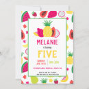 Search for tutti frutti invitations Pineapple