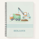 Search for construction notebooks Dump truck