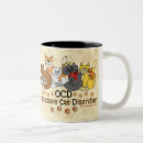 Search for obsessive disorder coffee mugs Cat lovers