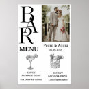 Search for menu wedding posters Black and white