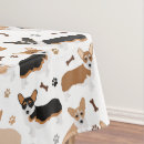Search for dog tablecloths Corgi