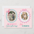 Search for pink ribbon christmas cards Hand drawn