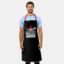 Search for food pun aprons Bbq