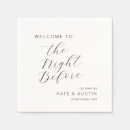 Search for game night napkins Rehearsal dinner
