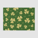 Search for shamrock tissue paper Gold