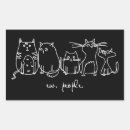 Search for hipster cat stickers Kitten