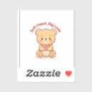 Search for teddy bear valentine stickers Valentine's