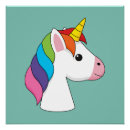 Search for magical unicorn posters Colourful