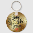 Search for like round key rings Jesus