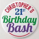 Search for 21st birthday badges 21 years old
