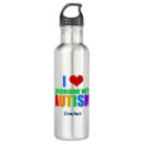 Search for rainbow water bottles Autism