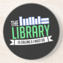 Search for library coasters Read