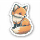 Search for cute fluffy stickers Fox