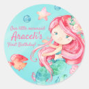 Search for mermaid under the sea stickers Girly