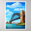 Search for sydney harbour bridge posters City