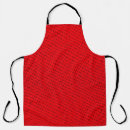 Search for fabric aprons Red