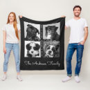Search for black and white dog blankets Pets